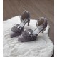 Dita Flower Poetry Season Heel Shoes(Reservation/5 Colours/Full Payment Without Shipping)